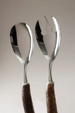Stag antler Salad set