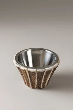 Stag antler Shaving mug