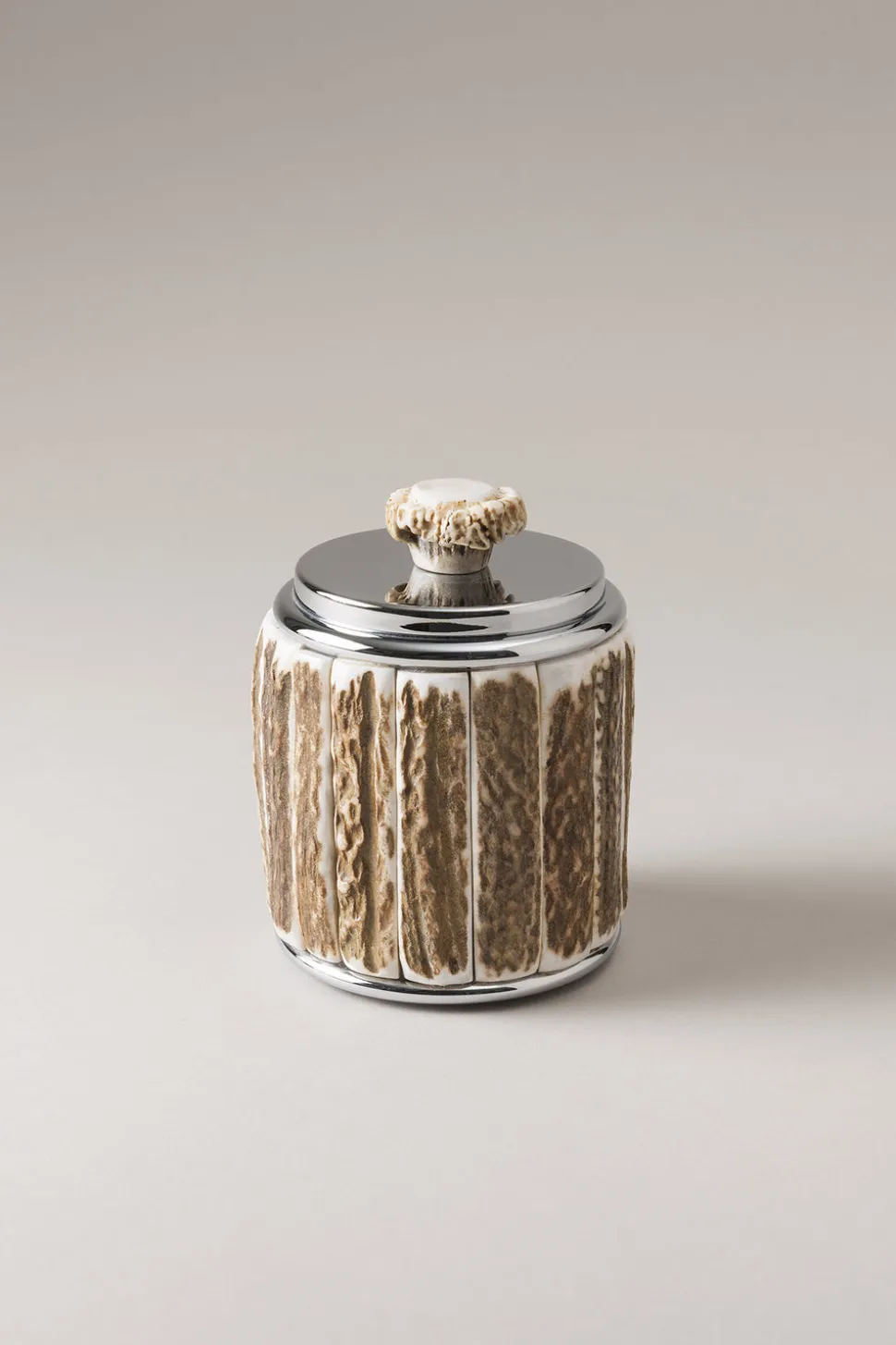 Stag antler Toilet ear picks jar