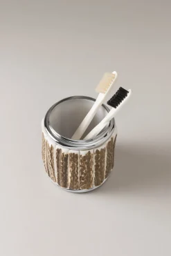 Stag antler Toilet toothbrush pot