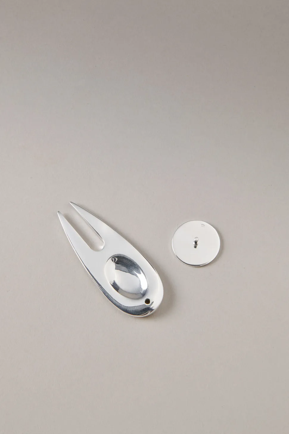 Sterling silver Divot tool and marker