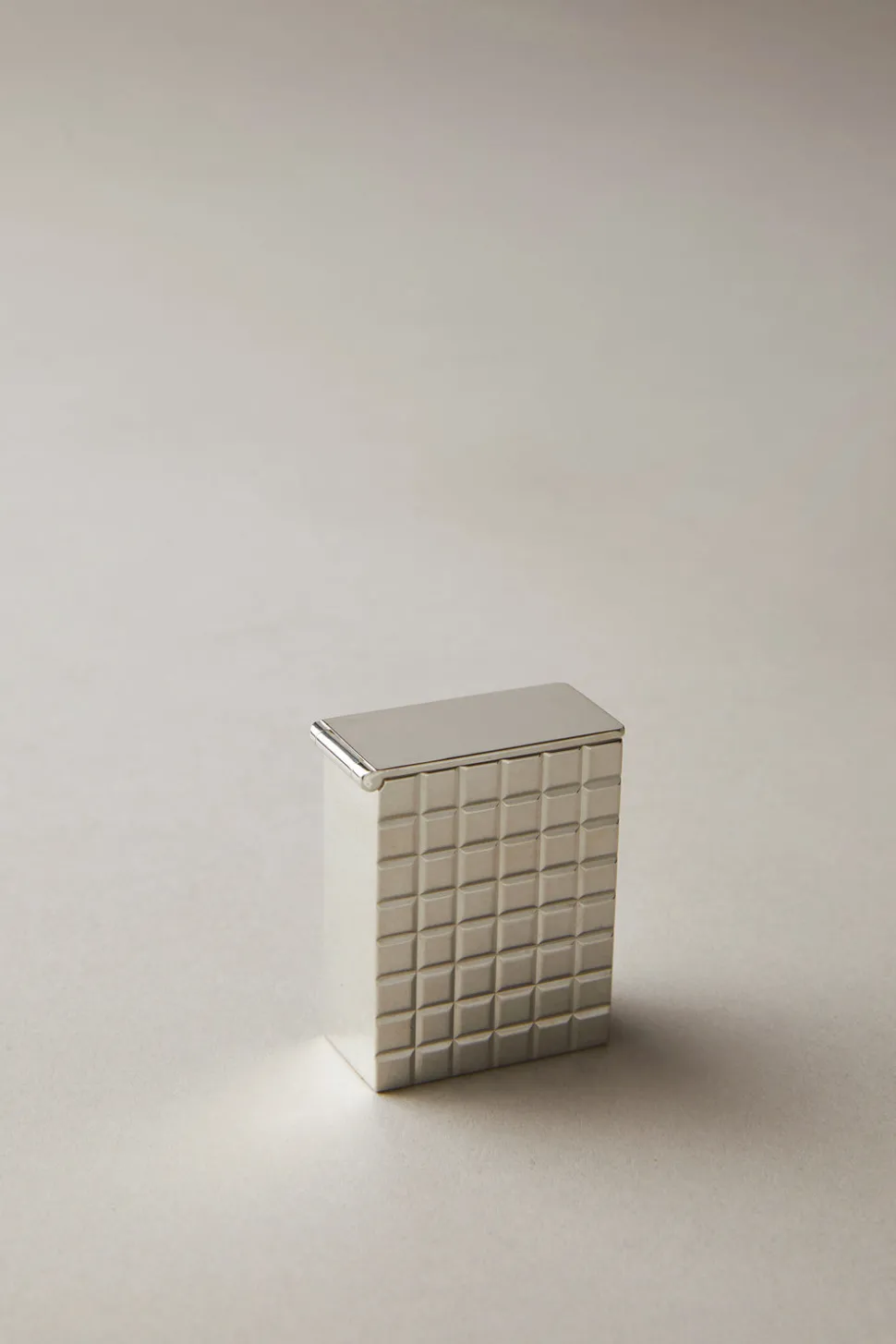 Sterling silver Pencil sharpener/Mints holder