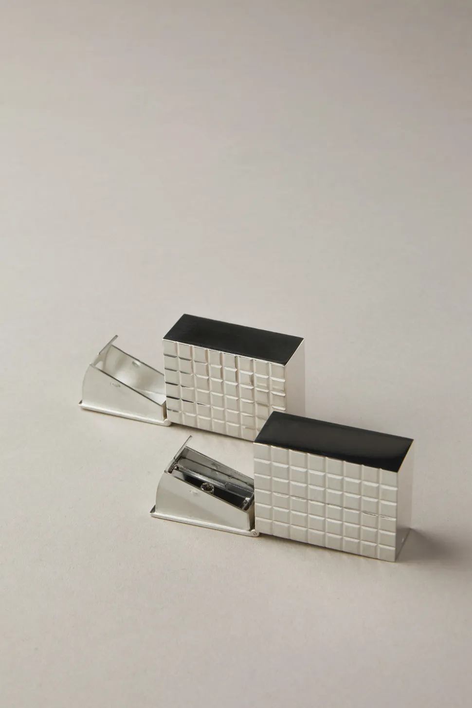 Sterling silver Pencil sharpener/Mints holder