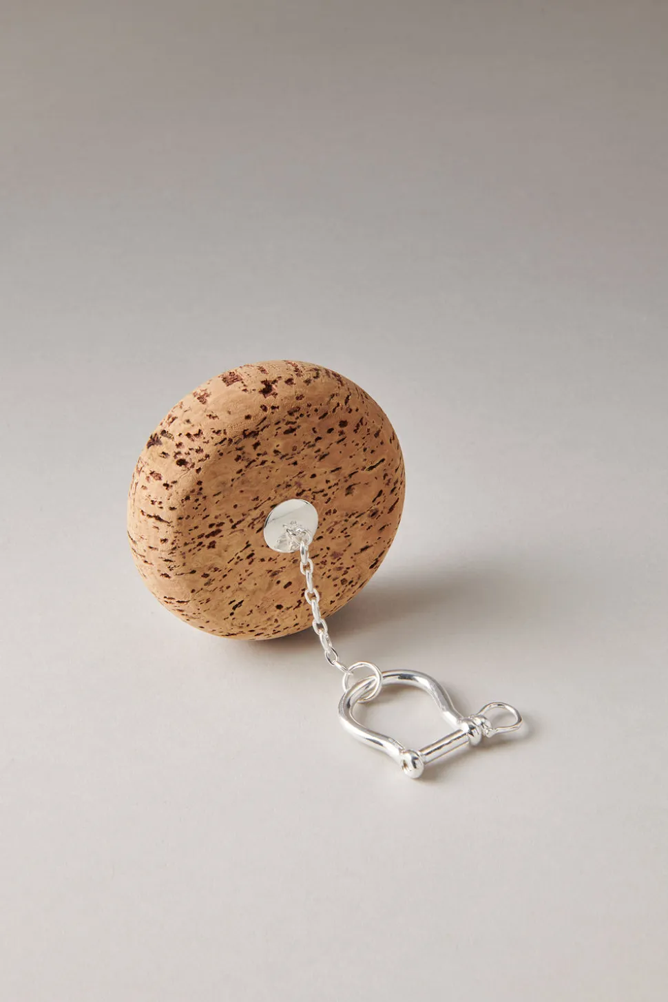Sterling silver Sailing key chain