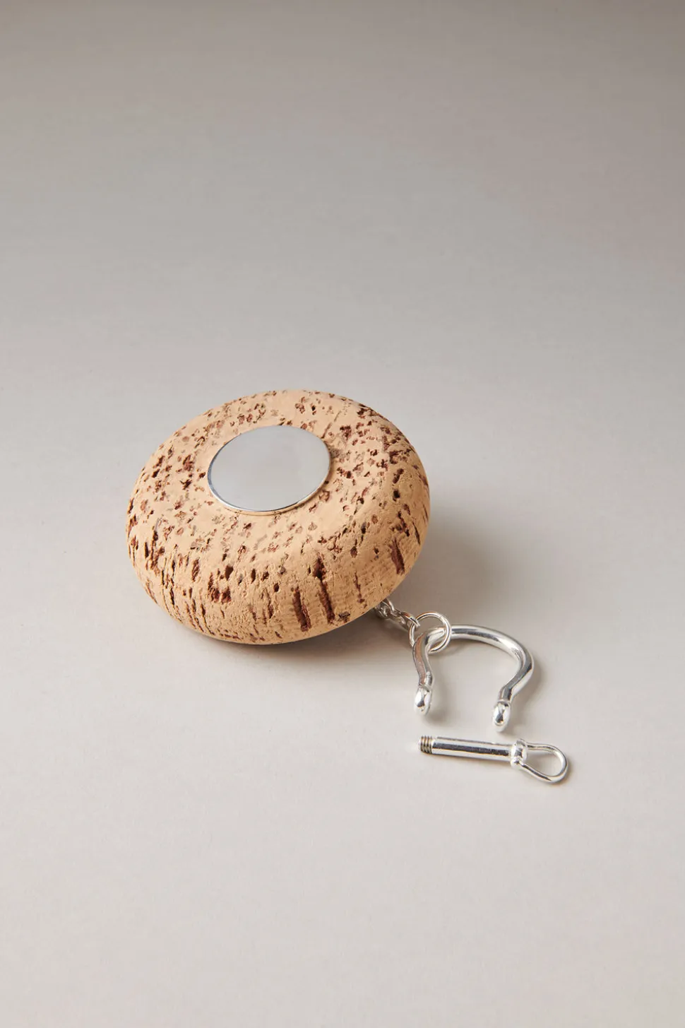 Sterling silver Sailing key chain