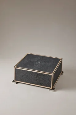 Stingray skin Small cigar humidor box