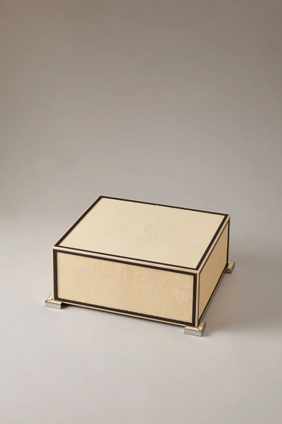 Stingray skin Small cigar humidor box