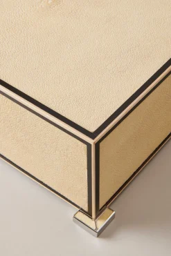 Stingray skin Small cigar humidor box