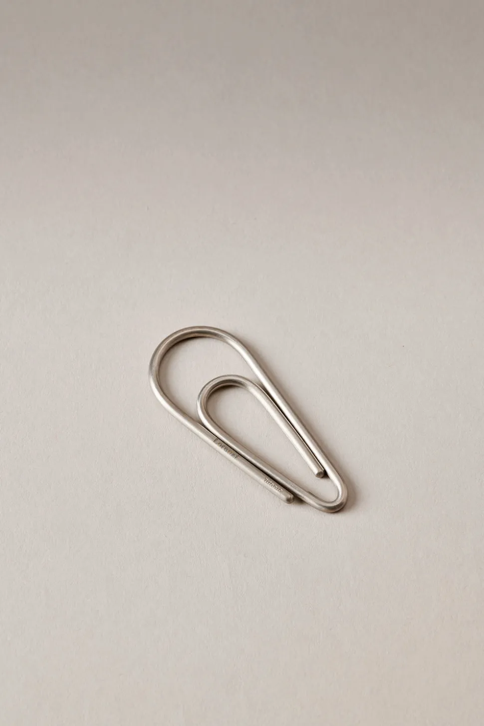 Titanium Drop money clip
