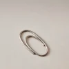 Titanium Oval paper clip