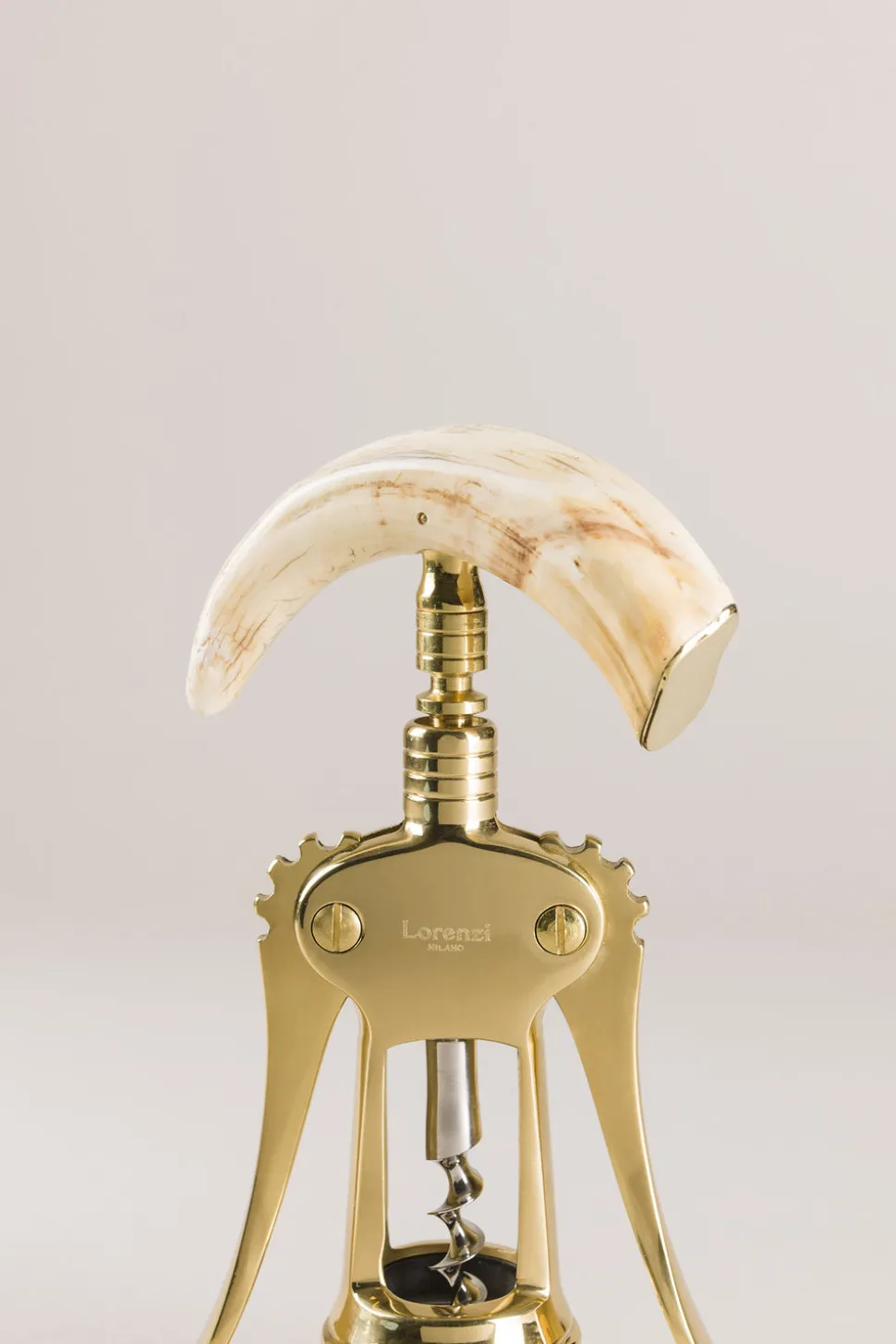 Warthog Brass double lever corkscrew