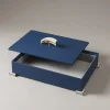 Warthog Rectangular tidy box nautical leather