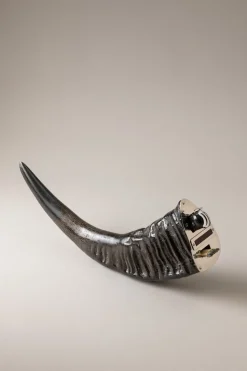 Water buffalo Desk guillotine cigar set