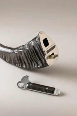 Water buffalo Desk guillotine cigar set
