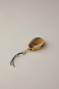 White mother of pearl Pocket magnifying glass