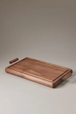Wood Cutting board with handles