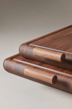 Wood Cutting board with handles