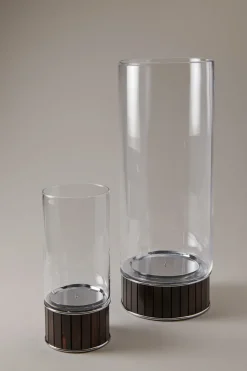 Wood Flower vase/candle holder
