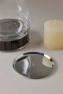 Wood Large candle holder