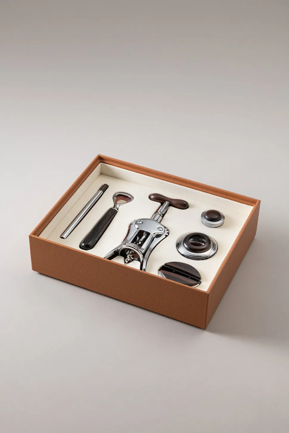 Wood Large wine set