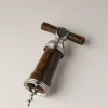Wood mechanical corkscrew