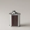 Wood Oval Bic desk lighter holder