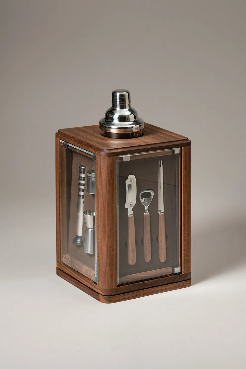Wood Rotating bar set