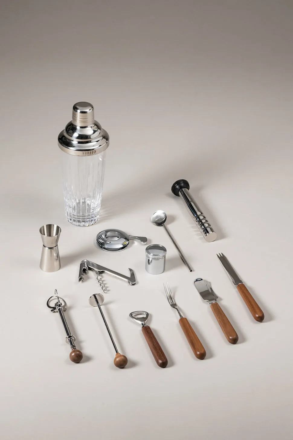 Wood Rotating bar set