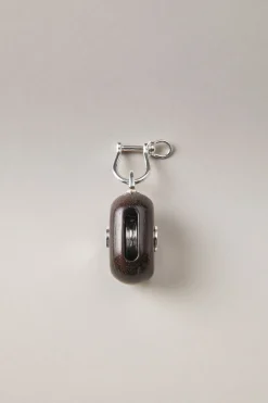 Wood Sailing key chain