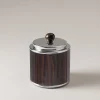 Wood Toilet ear picks jar