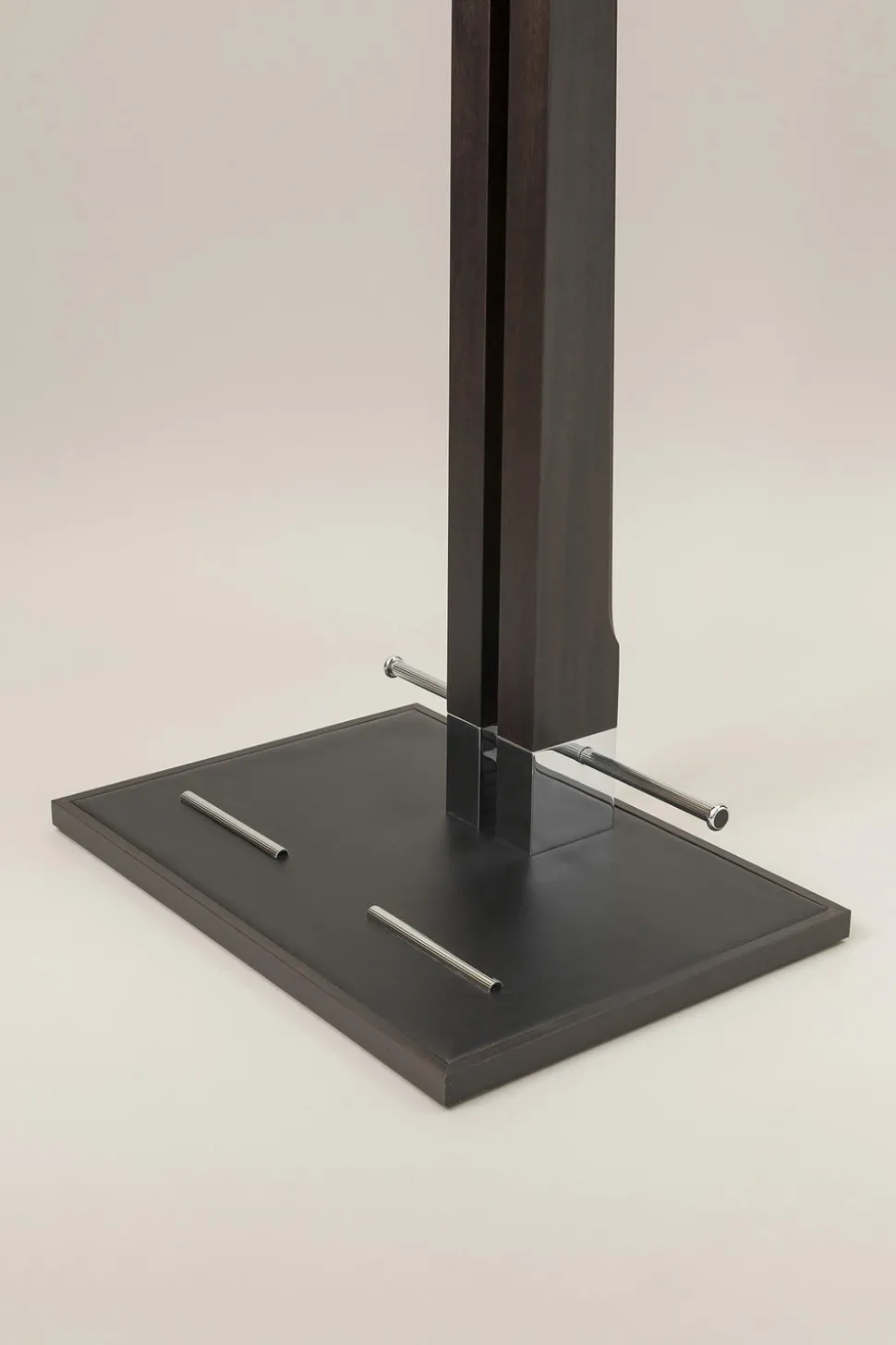 Wood Wardrobe valet plain shoulders