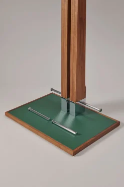 Wood Wardrobe valet plain shoulders