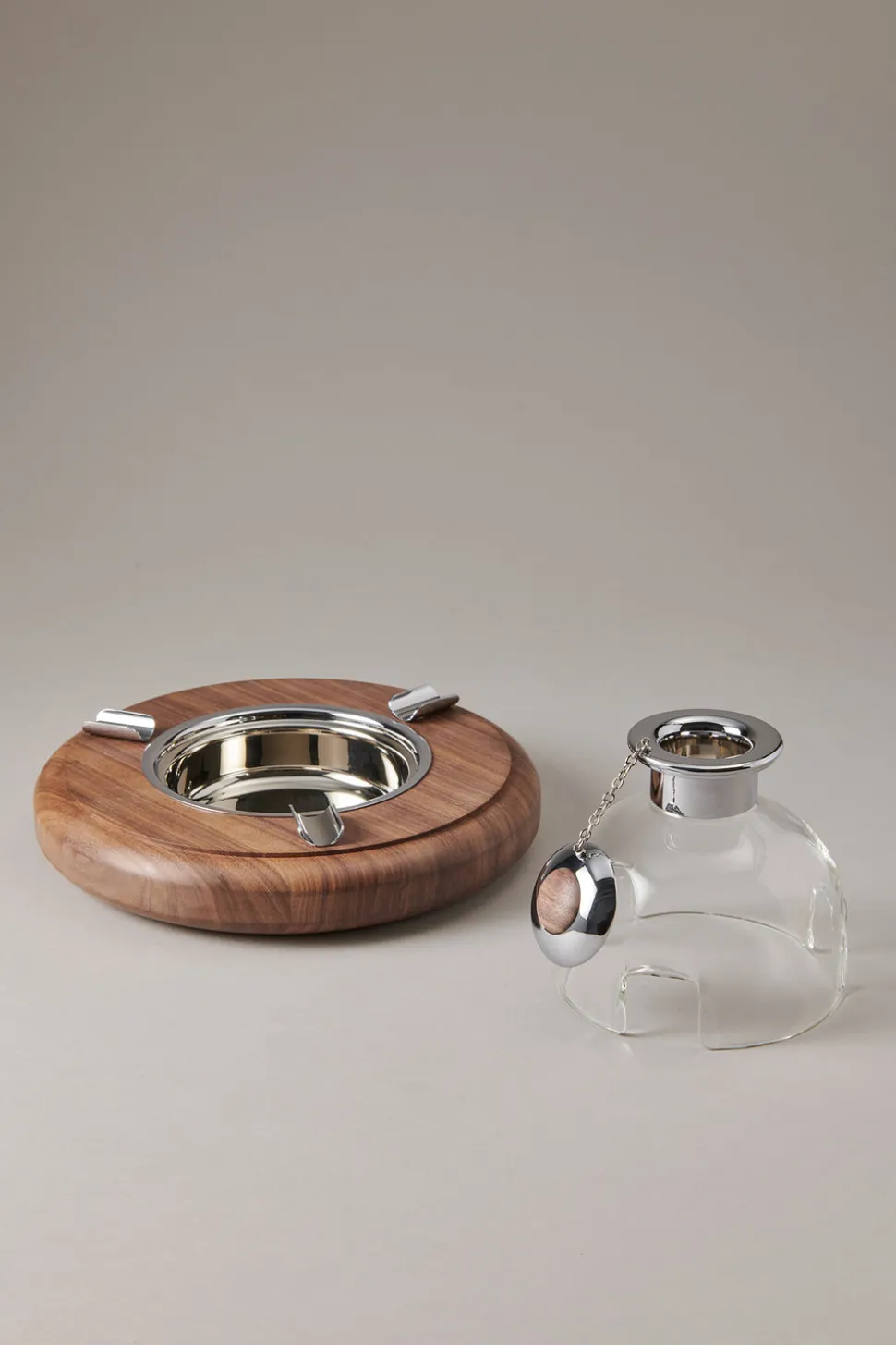 Wood Windproof ashtray
