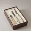 Zebu Cheese knife set deluxe case