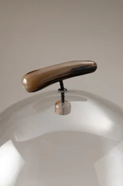 Zebu Cheese serving board with glassdome