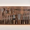 Zebu Large wall-mounted knives set