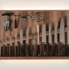 Zebu Medium wall-mounted knives set