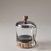 Zebu Sugar bowl for lumps with tong